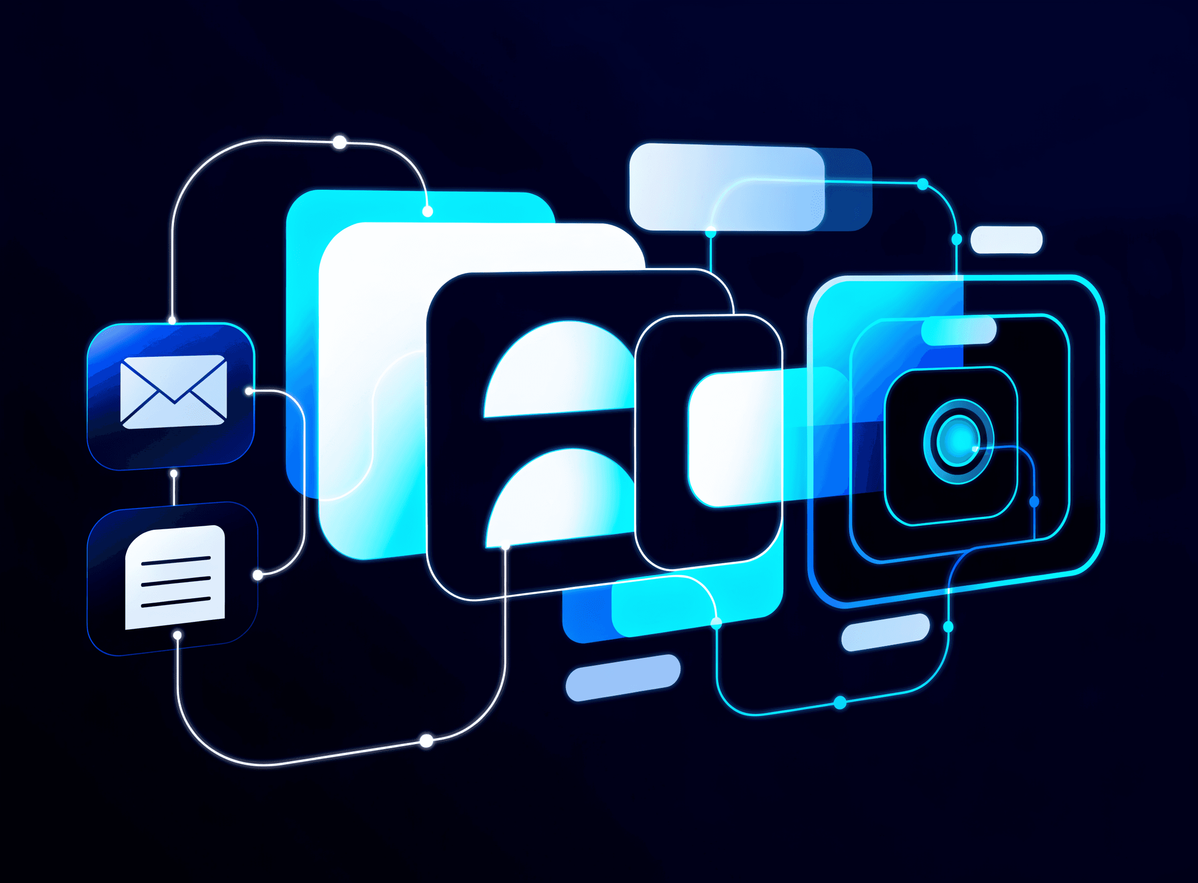Illustratie voor Microsoft Power Platform